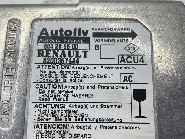 RENAULT MEGANE II (BM0/1_, CM0/1_) Légzsák Elektronika 3. kép