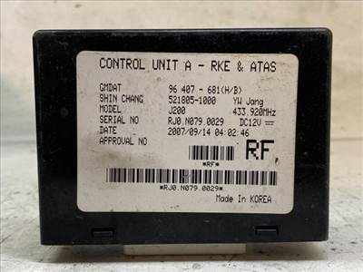 DAEWOO LACETTI Komfort Elektronika