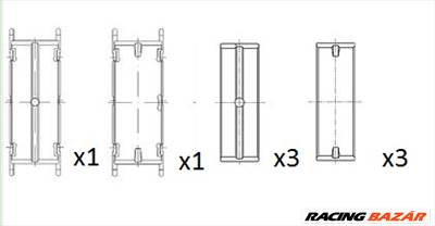 FAI AutoParts BM1013-025 - főtengelycsapágy CITROËN JAGUAR LAND ROVER PEUGEOT