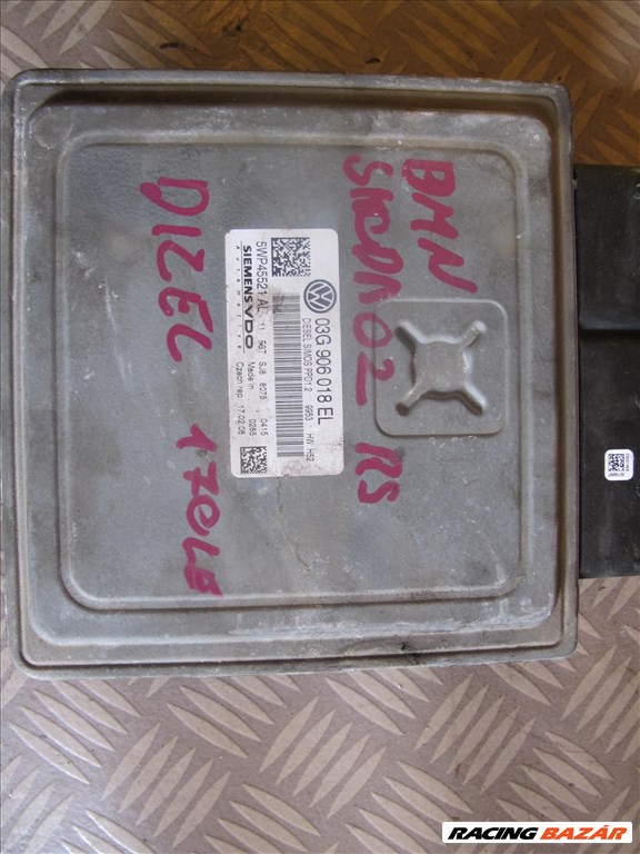 Skoda Octavia II RS 2.0 TDI motorvezérlő  03g906018el 1. kép