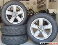 5x112 Gyári Volkswagen Tiguan alufelni 215/65 R17 téli gumik    /K217