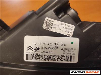 Citroën Berlingo III nappali nappali menetfény 9819435680
