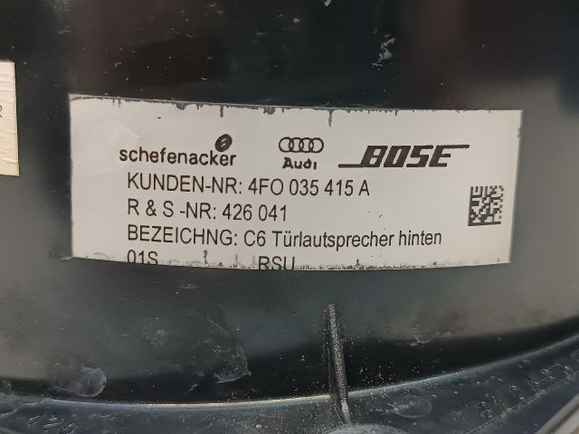 AUDI A6 C6 Jobb hátsó Hangszóró 3. kép