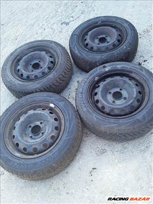 Peugeot 206  Lemezfelni Garnitúra téligumival