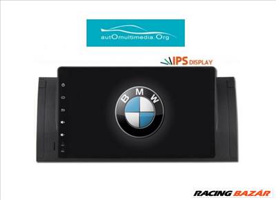 BMW E39, E53, X5, M5, ANDROID CARPLAY MULTIMÉDIA, GPS, BLUETOOTH, WIFI, TOLATÓKAMERÁVAL!