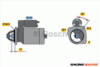 BOSCH 0 986 021 590 - önindító ABARTH ALFA ROMEO FIAT FORD LANCIA