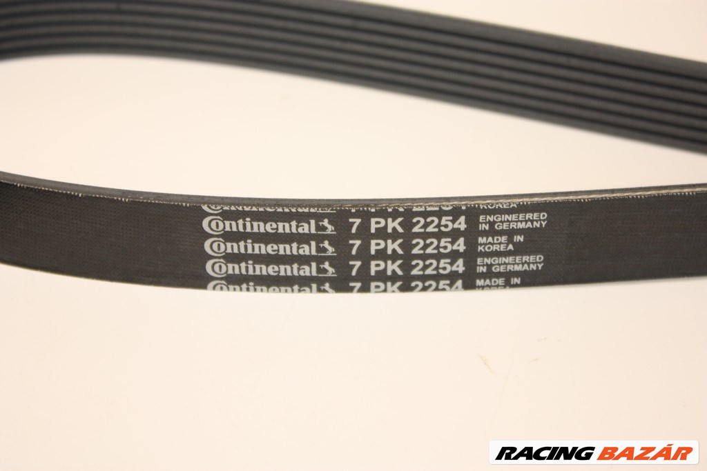 HK11750) ÚJ ÉKSZÍJ, HOSSZBORDÁSSZÍJ - Kia Sorento 02-08 / Hyundai H1 02-07, - 2,5 dízel - 252124A401, 252124A011, 252124A400, 252124A010, 7PK2254 - CONTINENTAL 3. kép