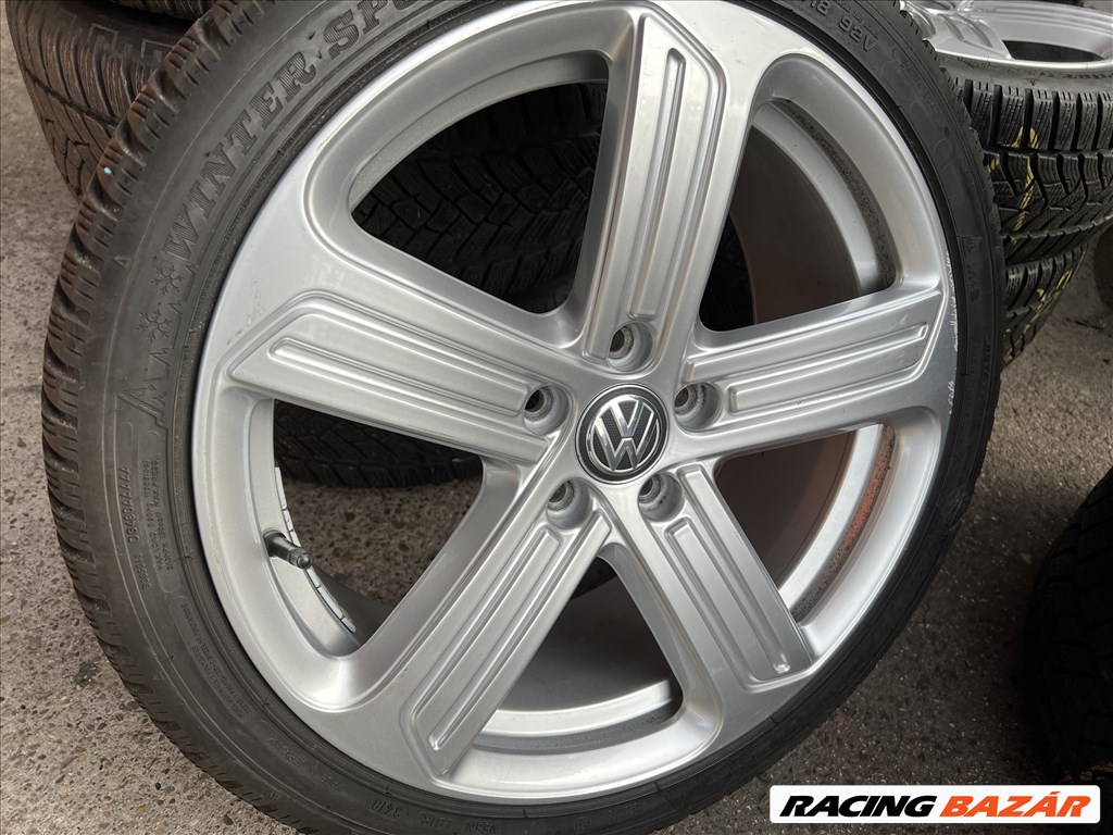 Volkswagen Golf Jetta Touran "Cadiz" 7,5X18-as 5X112-es ET49 könnyűfém felni garnitura eladó 2. kép