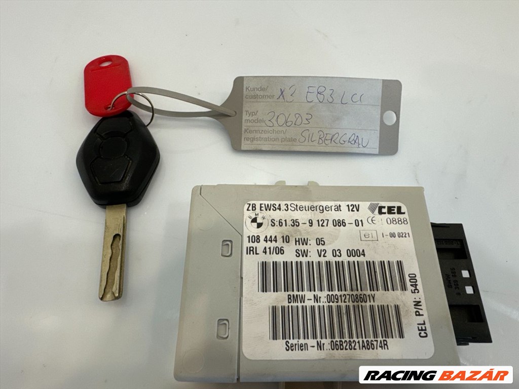 BMW E83 X3 Motorvezérlő szett 306D3 218Le 61359127086 7803369 3. kép
