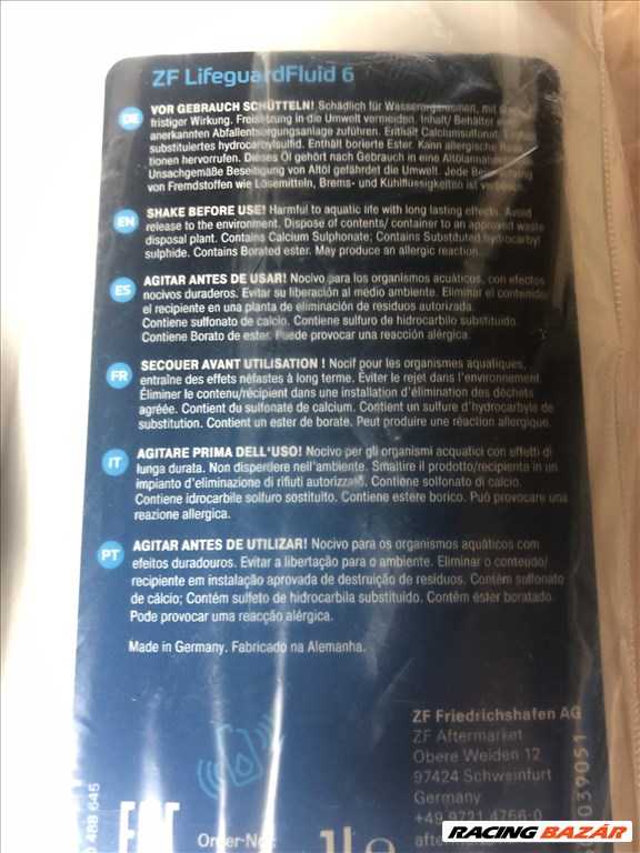 ZF automata váltó olaj szűrő szett eladó 7. kép