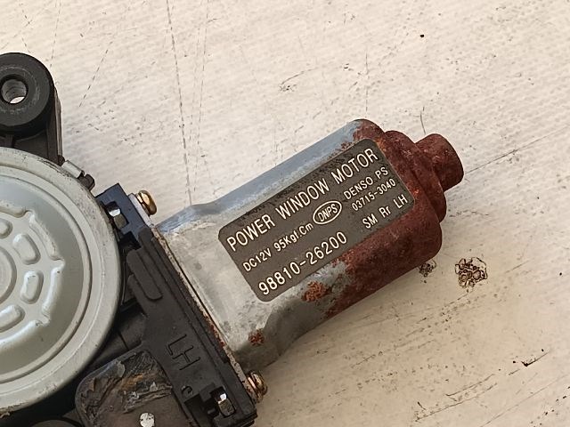 HYUNDAI SANTA FÉ I (SM) Bal hátsó Ablakemelő Motor 3. kép