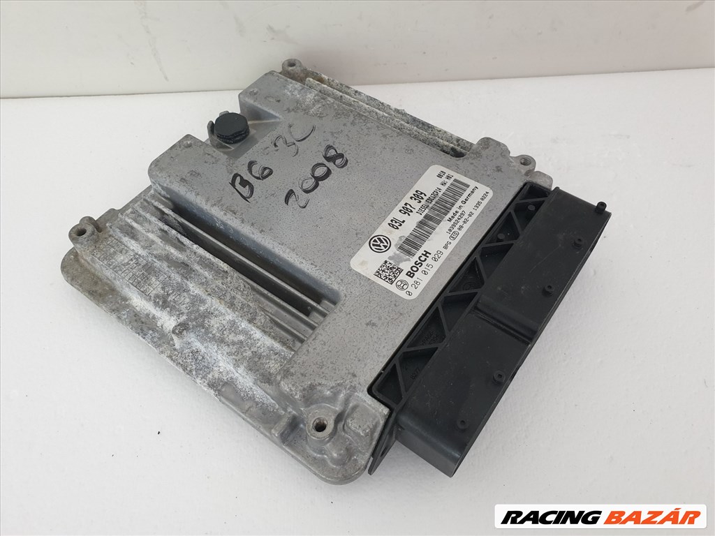 502983 VW Passat B6, Motorvezérlő, 0281015029, 03L907309, Bosch. 2. kép