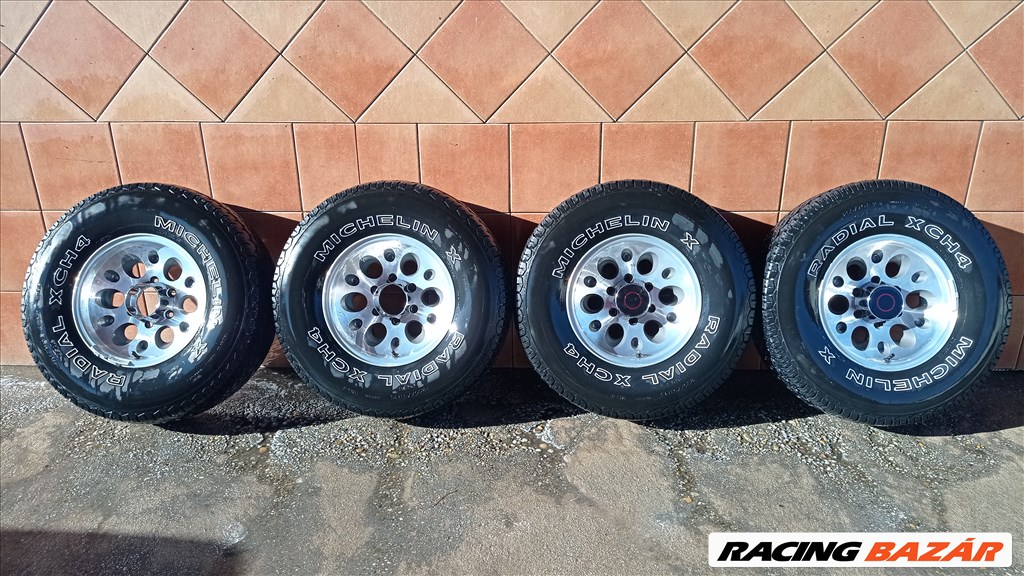 OPEL CAMPO 15" ALUFELNI 6X139,7 NÈGYÈVSZAKOS 255/75R15 GUMIVAL OLCSÒN!!! 1. kép