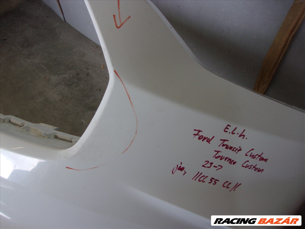 FORD TRANSIT CUSTOM TOURNEO CUSTOM első lökhárító héj 2023- 5. kép