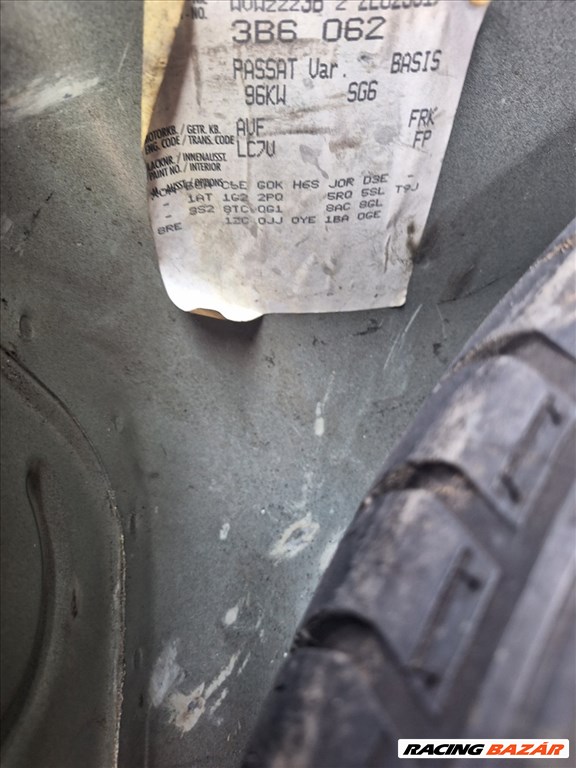 Vw passat b5.5 1.9 PD avf LC7V alkatrészek 7. kép