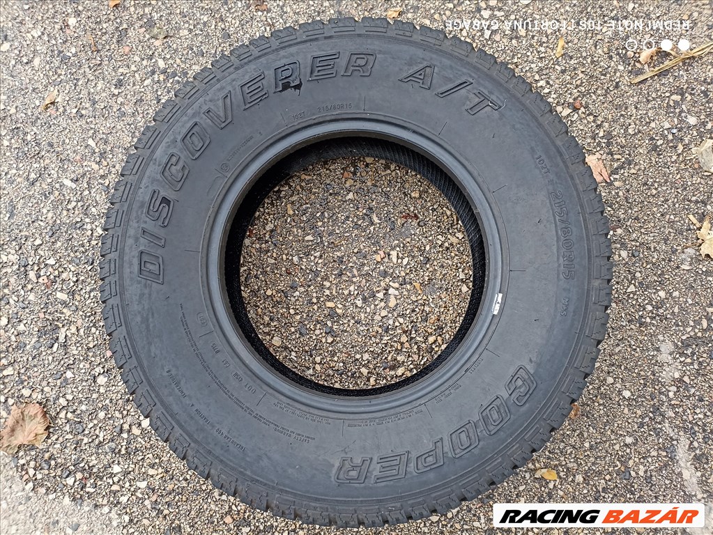 215/80 R15" Cooper A/T használt nyári gumik 3. kép