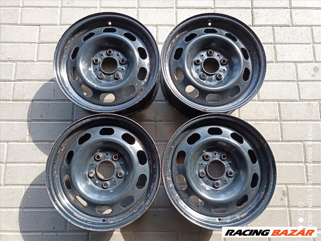 5x120 15" BMW használt lemezfelni garnitúra (R482) 1. kép