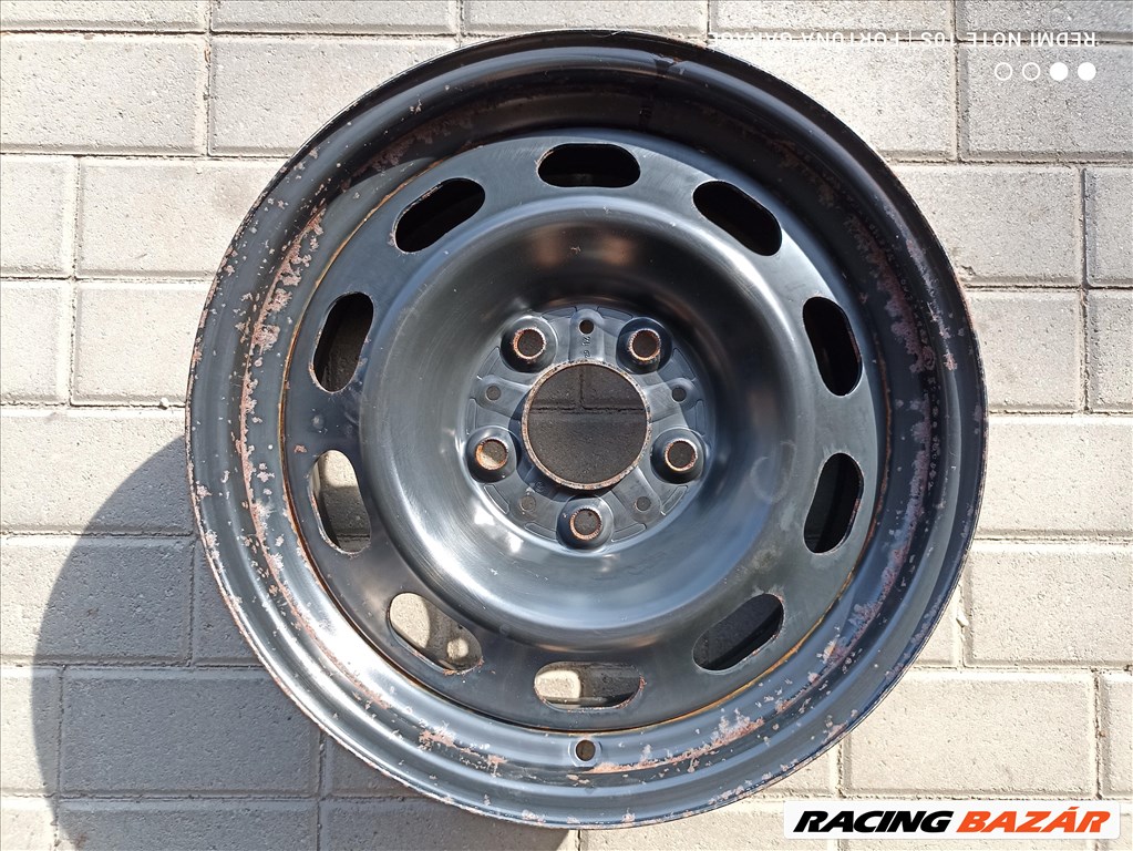 5x120 15" BMW használt lemezfelni garnitúra (R482) 4. kép