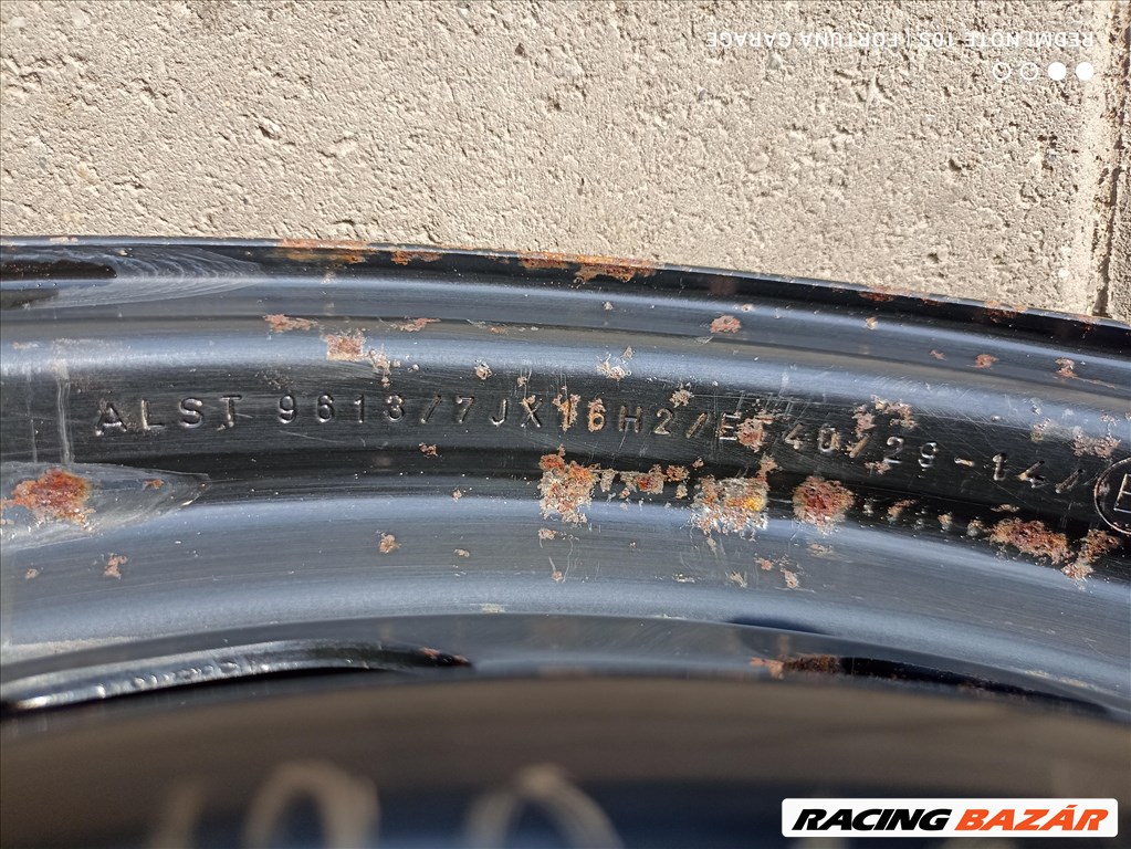 5x120 15" BMW használt lemezfelni garnitúra (R482) 7. kép