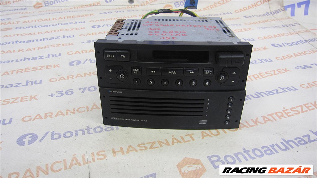 Peugeot 307 Eladó gyári, bontott CD tár rádió fejegység  1. kép