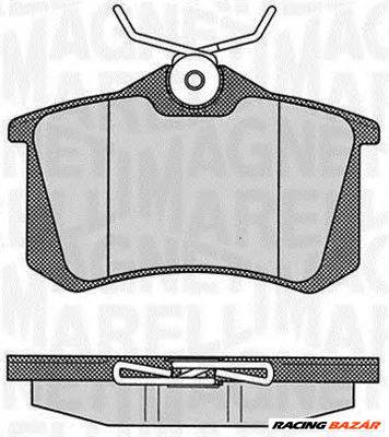 MAGNETI MARELLI 363916060348 - fékbetét AUDI CITROËN DS NISSAN OPEL PEUGEOT RENAULT SEAT SKODA VAUXH