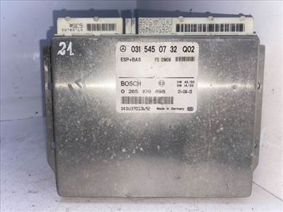 MERCEDES-BENZ E-CLASS (W210) Kipörgésgátló Elektronika