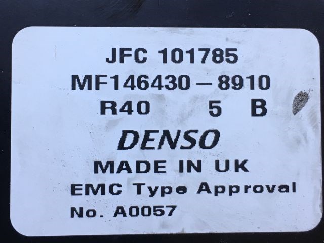 ROVER 75 (RJ) Fűtéskapcsoló (digit klímás) 4. kép