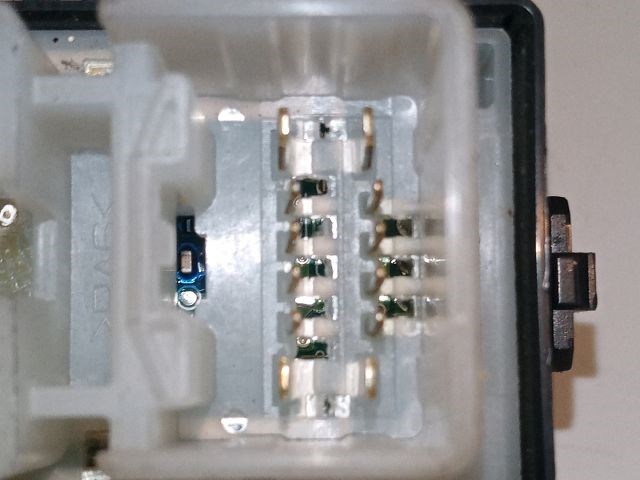 LEXUS IS Bal hátsó Ablakemelő Kapcsoló 4. kép