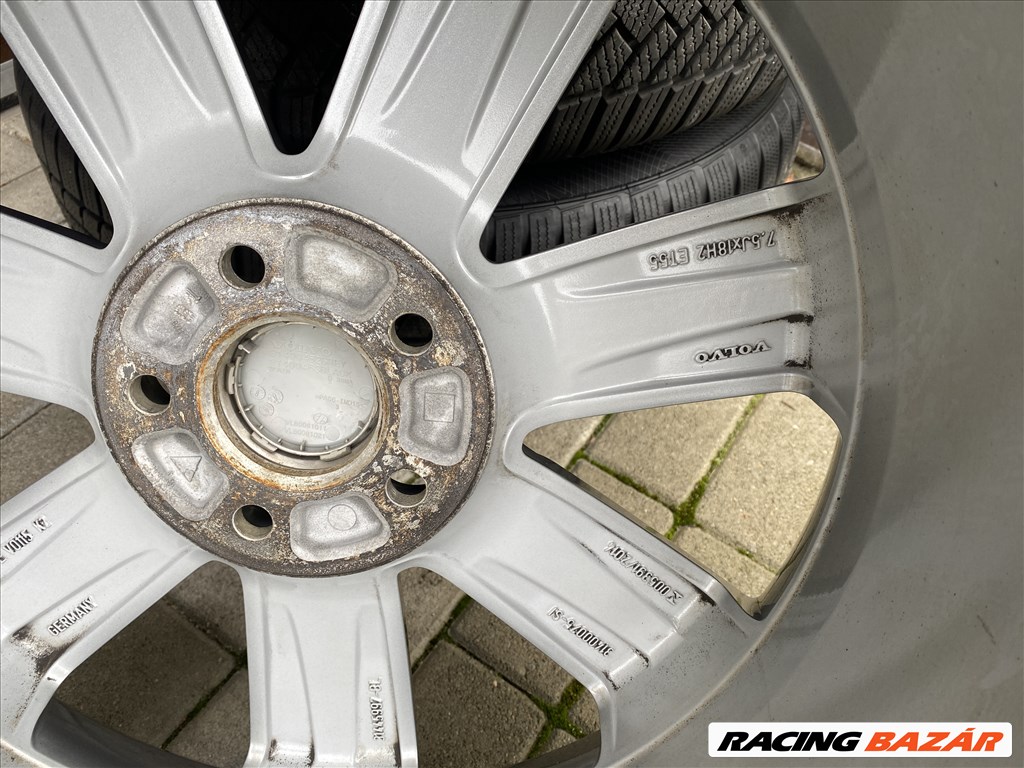 Volvo XC60 gyári 8X18-as 5X108-as ET55 könnyűfém felni garnitura eladó 7. kép
