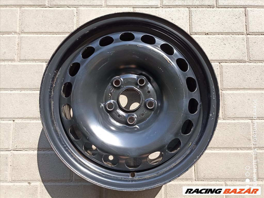 5x112 16" Volkswagen használt lemezfelni garnitúra (R448) 3. kép