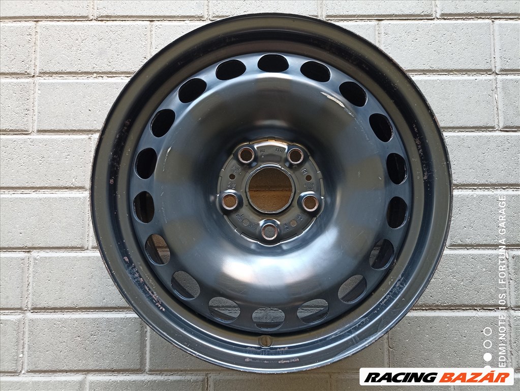 5x112 16" Volkswagen használt lemezfelni garnitúra (R448) 6. kép