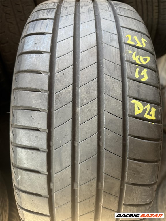 Bridgestone Turanza T005 225/40 R19 6mm-es nyárigumi pár ( 2 darab) eladó 1. kép