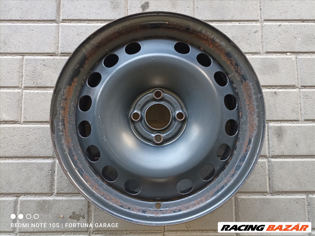 4x100 16" Opel használt lemezfelni garnitúra (R450) 4. kép