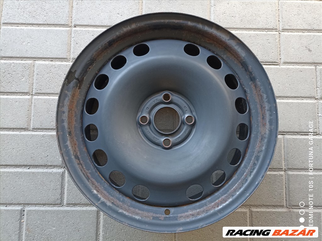 4x100 16" Opel használt lemezfelni garnitúra (R450) 6. kép