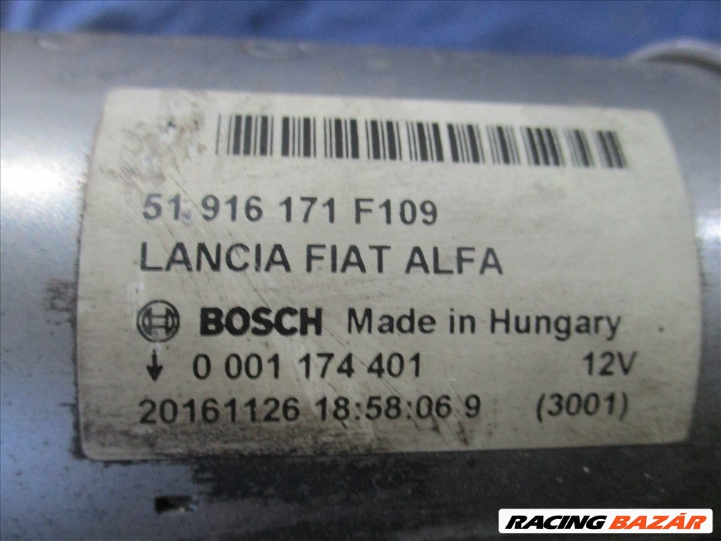 Fiat Tipo Doblo Jeep Renegade Alfa Guiletta1.6 Multijet 16V önindító 0001174401 2. kép