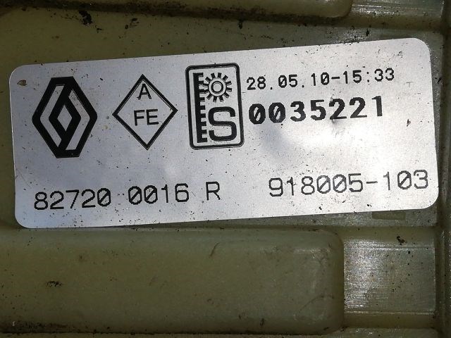 RENAULT FLUENCE (L30_) Jobb hátsó Ablakemelő Szerkezet (Elektromos) 3. kép