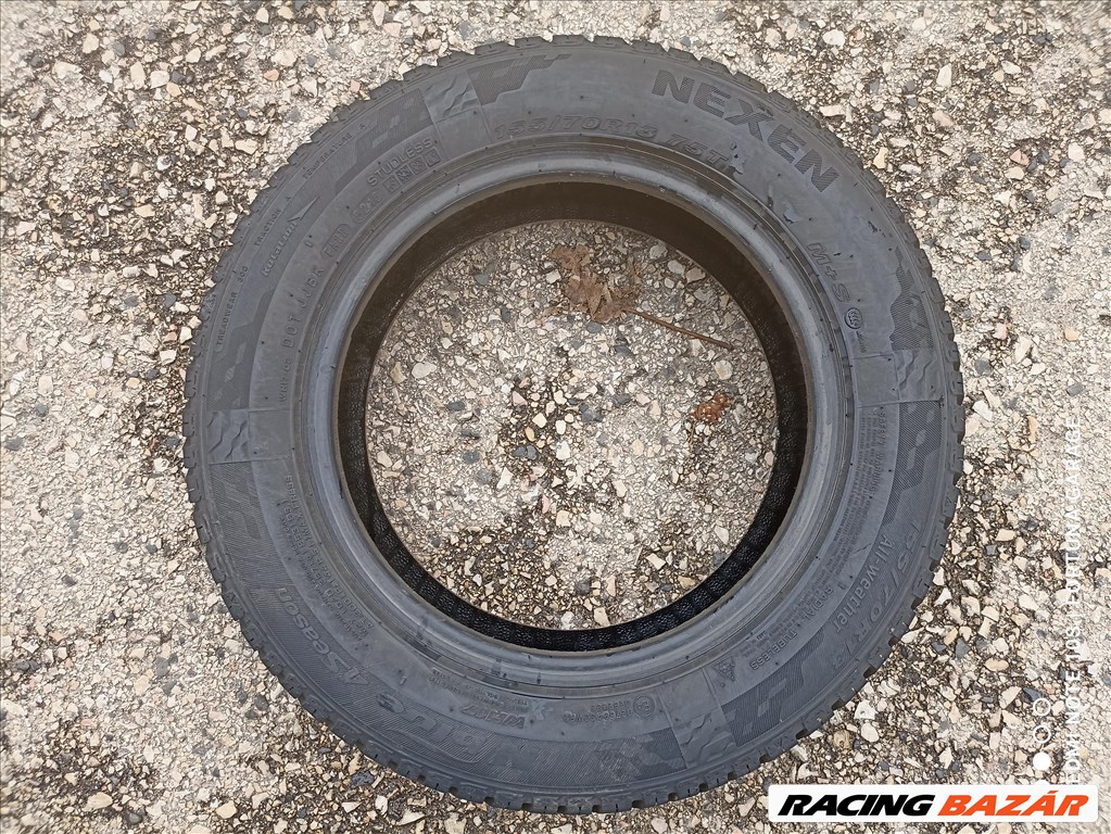 155/70 R13" Nexen használt négyévszakos gumik 3. kép