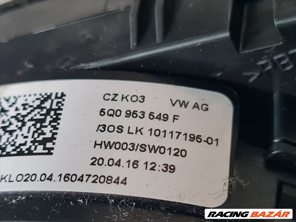 Volkswagen Golf VII kormánykapcsoló 5Q0 953 549 F 5. kép