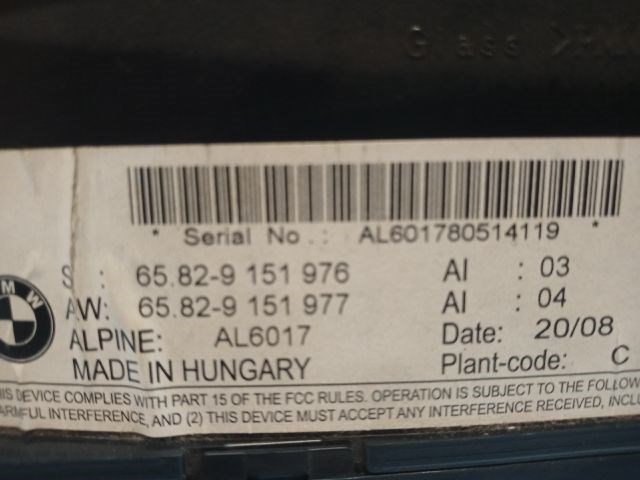 BMW 3 E91 Multifunkciós Kijelző 3. kép