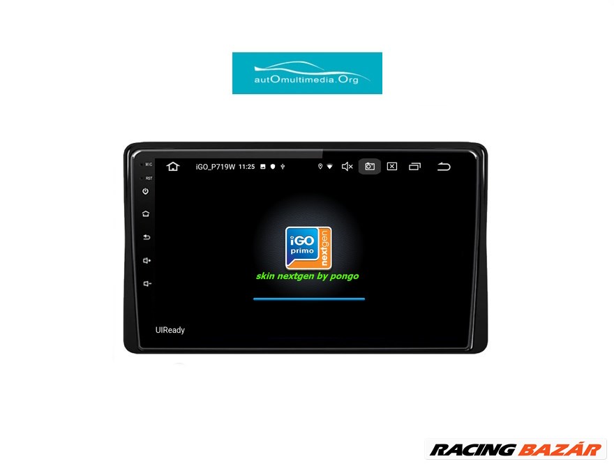 Dacia Duster 2018- Android Autó Multimédia GPS Rádió Tolatókamerával 3. kép