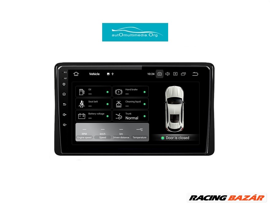 Dacia Duster 2018- Android Autó Multimédia GPS Rádió Tolatókamerával 4. kép