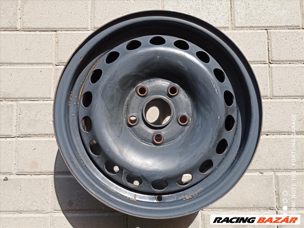 5x112 15" Volkswagen használt lemezfelni garnitúra (R456) 6. kép
