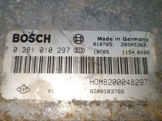 RENAULT LAGUNA II (BG0/1_) Motorvezérlő 3. kép