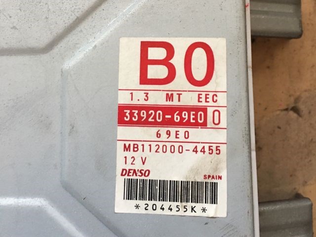 SUZUKI SWIFT II Ferdehátú (EA, MA) Motorvezérlő 2. kép