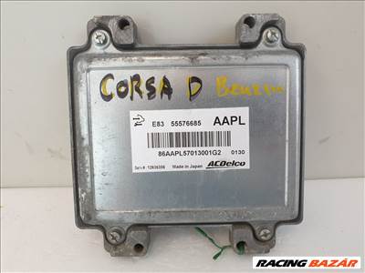 502976 Opel Corsa D, 2010, Motorvezérlő, Ecu, 12636386, 55576685, Acdelco.