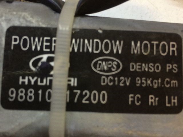 HYUNDAI MATRIX Bal hátsó Ablakemelő Szerkezet (Elektromos) 3. kép