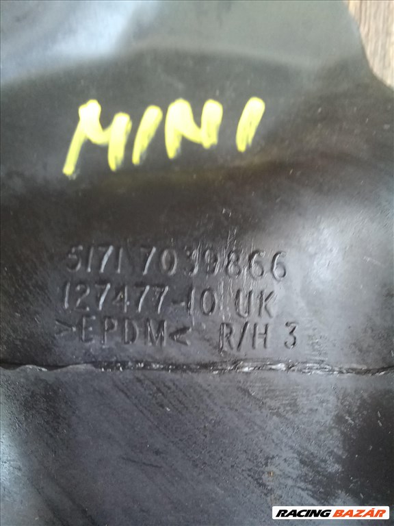Mini Cooper R50/R53 jobb, bal belső vízlehúzó  51717039866 2. kép