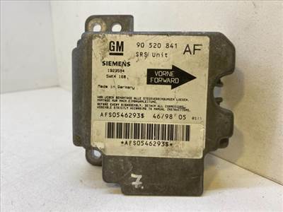 OPEL ASTRA G Ferdehátú (F48_, F08_) Légzsák Elektronika