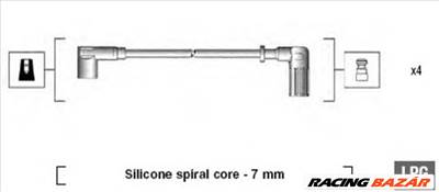 MAGNETI MARELLI 941095680607 - gyújtókábel szett FIAT