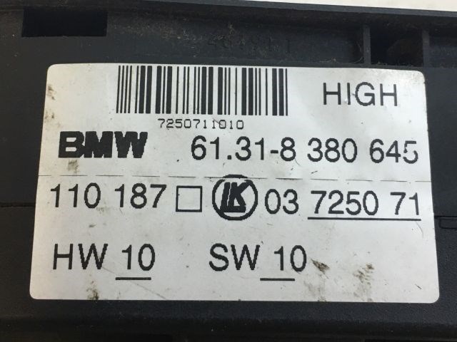 BMW 5 E39 Bal első Ablakemelő Kapcsoló 5. kép